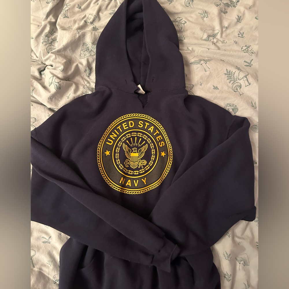 Vintage US Navy oversized hoodie